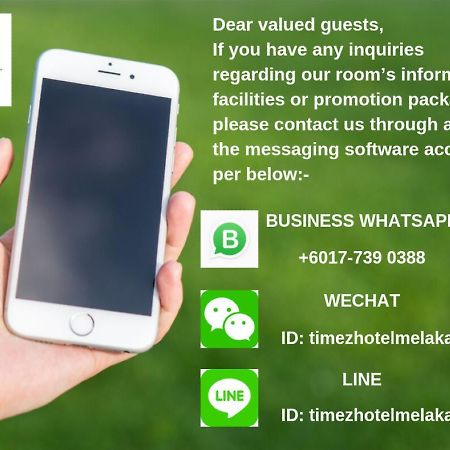 Timez Hotel Melaka Экстерьер фото